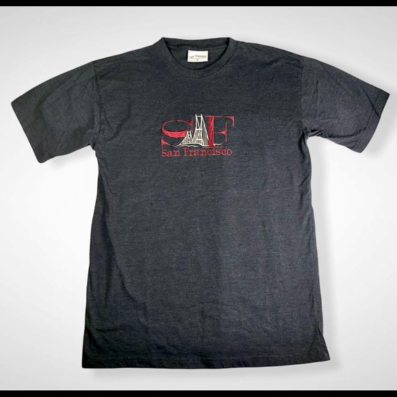 VTG San Francisco Fleecewear Co TShirt Sz M Made in USA Monterey California - Picture 1 of 4
